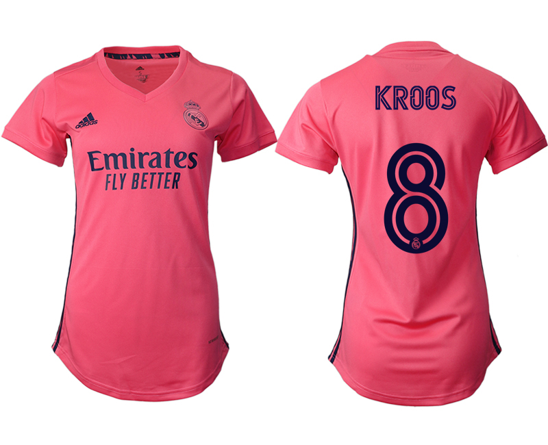 2021 Real Madrid away aaa version women #8 soccer jerseys